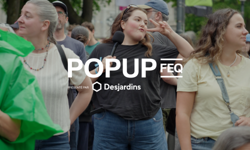 FEQ x Desjardins - Vox-Pop - Galerie Studio